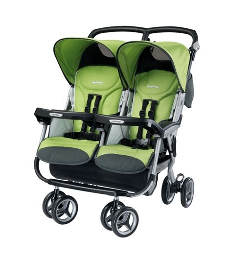 peg perego aria double stroller.